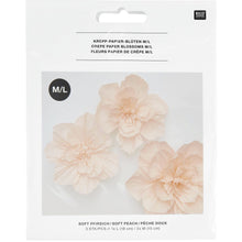 Laden Sie das Bild in den Galerie-Viewer, RICO DESIGN Krepppapier Blüten