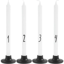Laden Sie das Bild in den Galerie-Viewer, RICO DESIGN Adventskerzenset 4 STÜCK Ø2,2X28CM
