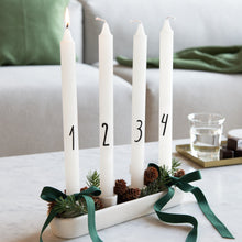 Laden Sie das Bild in den Galerie-Viewer, RICO DESIGN Adventskerzenset 4 STÜCK Ø2,2X28CM