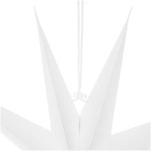 Laden Sie das Bild in den Galerie-Viewer, RICO DESIGN Papierstern auffaltbar 60 cm weiß