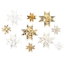 Laden Sie das Bild in den Galerie-Viewer, RICO DESIGN Paper Poetry Fröbelstreifen Graphic weiß-gold