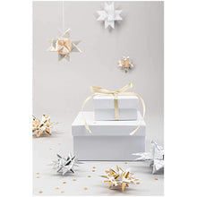 Laden Sie das Bild in den Galerie-Viewer, RICO DESIGN Paper Poetry Fröbelstreifen Graphic weiß-gold