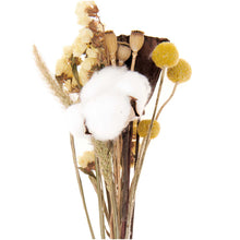 Laden Sie das Bild in den Galerie-Viewer, RICO DESIGN Made by Me Trockenblumenstrauß natur/gelb