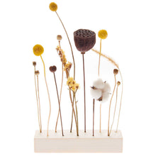 Laden Sie das Bild in den Galerie-Viewer, RICO DESIGN Made by Me Trockenblumenstrauß natur/gelb