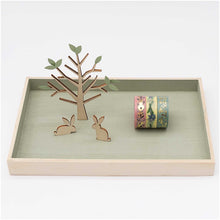 Laden Sie das Bild in den Galerie-Viewer, RICO DESIGN Holztablett rechteckig 3-teilig
