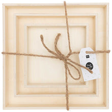 Laden Sie das Bild in den Galerie-Viewer, RICO DESIGN Holztablett quadratisch 3-teilig