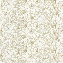 Laden Sie das Bild in den Galerie-Viewer, RICO DESIGN Servietten Blumen Gold