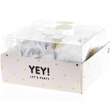 Laden Sie das Bild in den Galerie-Viewer, RICO DESIGN Konfetti Mix weiß 20g