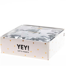 Laden Sie das Bild in den Galerie-Viewer, RICO DESIGN Flitter Sterne silber 50g