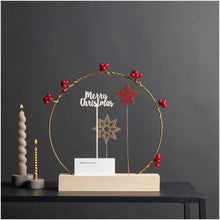 Laden Sie das Bild in den Galerie-Viewer, RICO DESIGN HOLZPICKER Merry Christmas