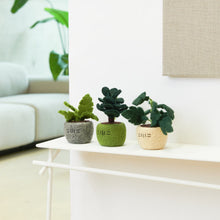 Laden Sie das Bild in den Galerie-Viewer, RICO DESIGN FILZ BLUMENTOPF GRAU