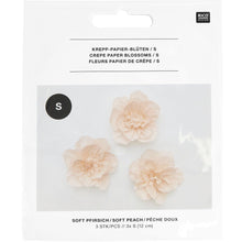Laden Sie das Bild in den Galerie-Viewer, RICO DESIGN Krepppapier Blüten