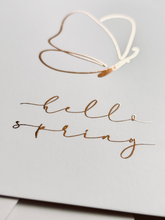 Laden Sie das Bild in den Galerie-Viewer, Karte "hello spring"