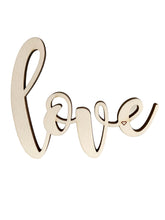 Laden Sie das Bild in den Galerie-Viewer, 3D Schriftzug love