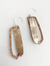 Laden Sie das Bild in den Galerie-Viewer, Ohrhänger Kork & Pappleder