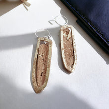 Laden Sie das Bild in den Galerie-Viewer, Ohrhänger Kork & Pappleder