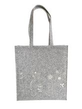 Laden Sie das Bild in den Galerie-Viewer, Polyester Filz Tasche Shopper "Blumenwiese"