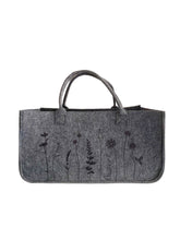 Laden Sie das Bild in den Galerie-Viewer, Polyester Filz Tasche Shopper "Blumenwiese"