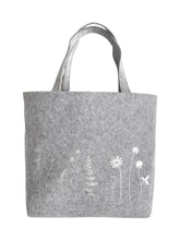 Laden Sie das Bild in den Galerie-Viewer, Polyester Filz Tasche Shopper "Blumenwiese"