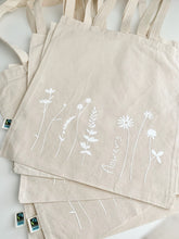 Laden Sie das Bild in den Galerie-Viewer, Baumwoll Tasche Shopper "Blumenwiese"