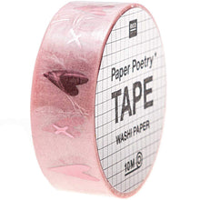 Laden Sie das Bild in den Galerie-Viewer, RICO DESIGN Paper Poetry Tape IT MUST BE LOVE Herzen rosa