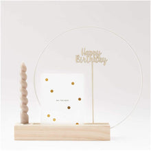 Laden Sie das Bild in den Galerie-Viewer, RICO DESIGN Holzpicker Happy Birthday