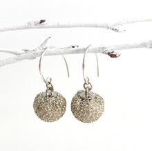 Laden Sie das Bild in den Galerie-Viewer, Ohrhänger Glitzer-Pompom