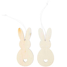 Laden Sie das Bild in den Galerie-Viewer, RICO DESIGN Holzanhänger Hase