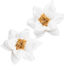 Laden Sie das Bild in den Galerie-Viewer, RICO DESIGN Seidenpapierblumen Weihnachtsstern