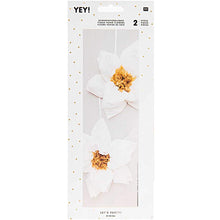 Laden Sie das Bild in den Galerie-Viewer, RICO DESIGN Seidenpapierblumen Weihnachtsstern