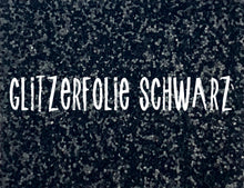 Laden Sie das Bild in den Galerie-Viewer, Shirt Pusteblume Glitzer weiss/schwarz