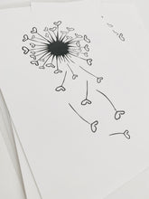 Laden Sie das Bild in den Galerie-Viewer, Karte "Pusteblume"