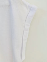 Laden Sie das Bild in den Galerie-Viewer, Shirt Pusteblume Glitzer weiss/schwarz