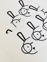 Laden Sie das Bild in den Galerie-Viewer, Karte Hase