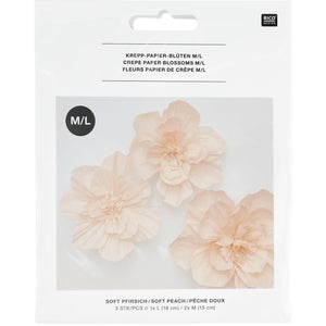 RICO DESIGN Krepppapier Blüten