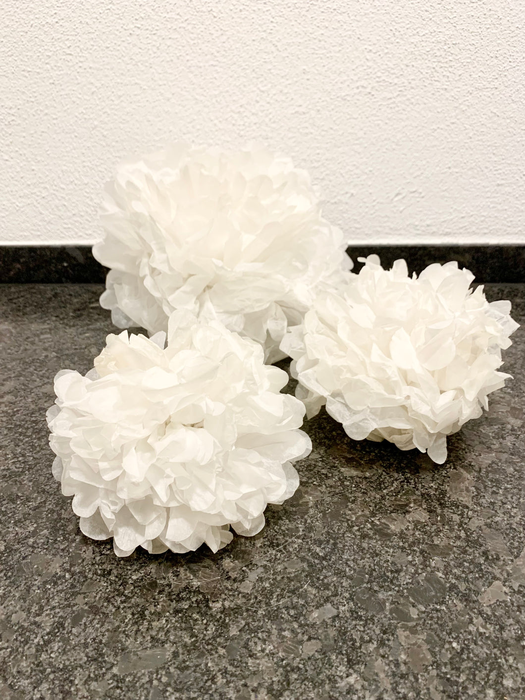 Seidenpapier Pompoms