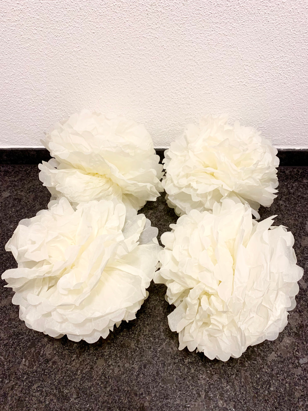 Seidenpapier Pompoms