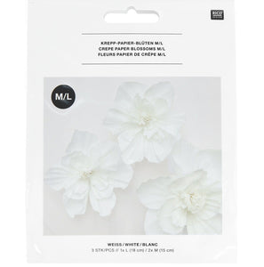 RICO DESIGN Krepppapier Blüten