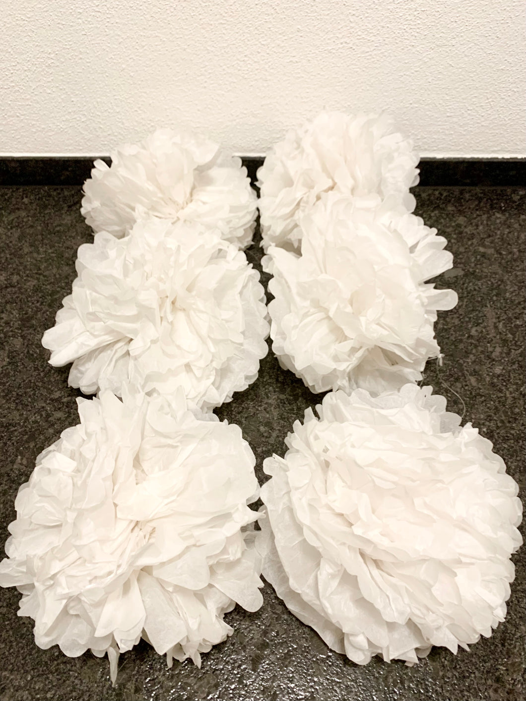 Seidenpapier Pompoms