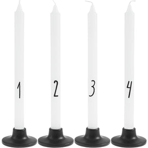 RICO DESIGN Adventskerzenset 4 STÜCK Ø2,2X28CM