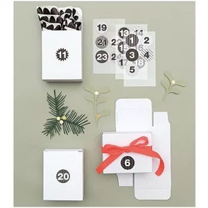 RICO DESIGN Paper Poetry Adventskalender Boxen Set 24teilig