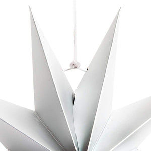 RICO DESIGN Papierstern auffaltbar 28 cm silber