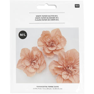 RICO DESIGN Krepppapier Blüten