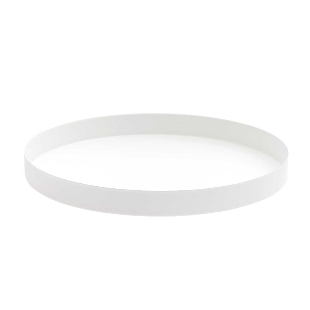 RICO DESIGN Metall Tablett weiß