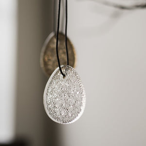 DBKD Eier Glas Anhänger