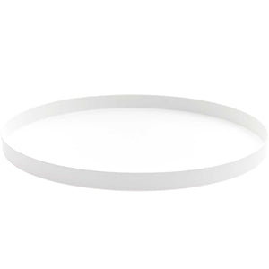RICO DESIGN Metall Tablett weiß