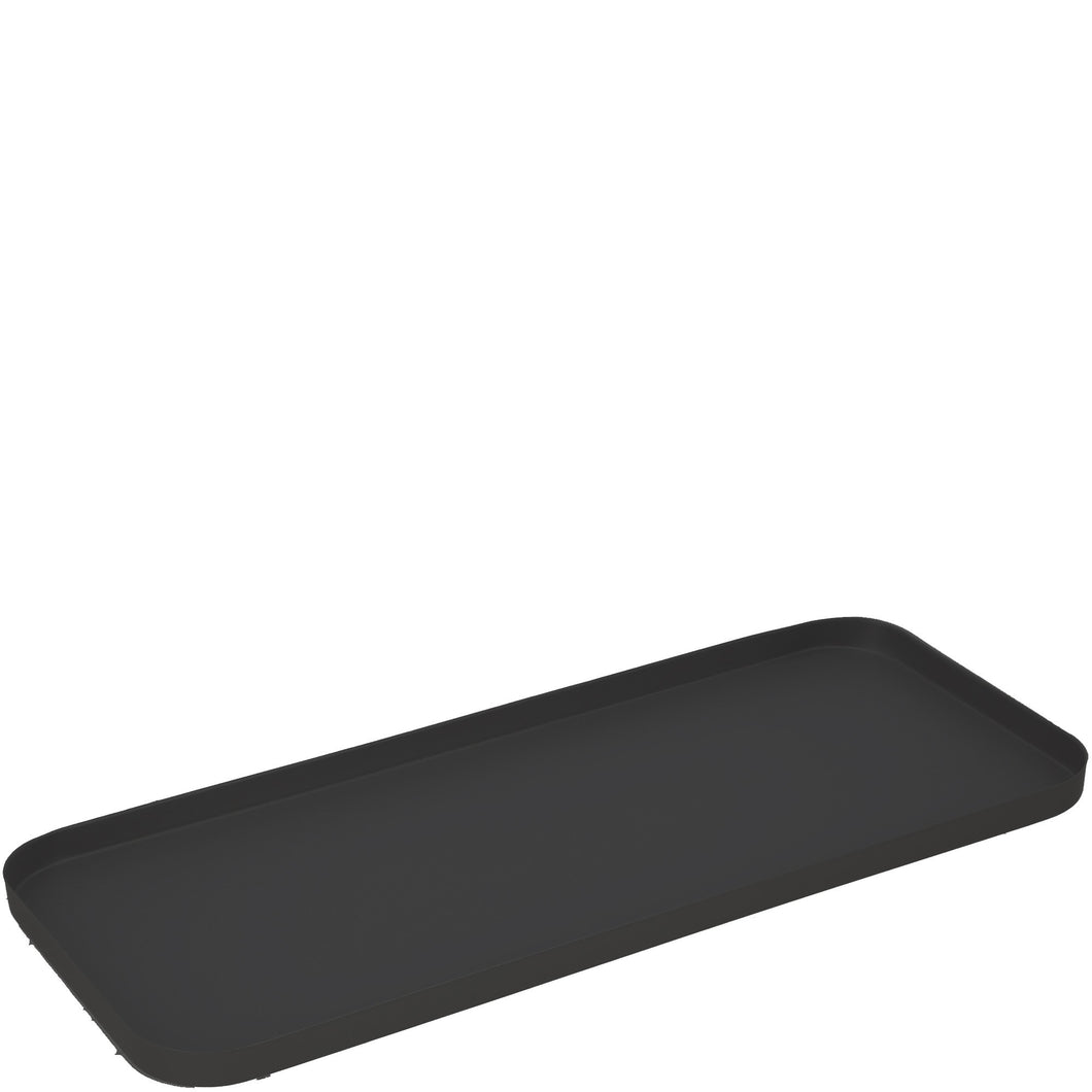 Metall Tablett schwarz