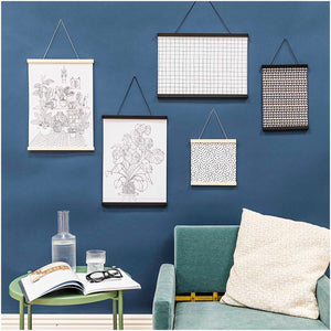 RICO DESIGN Posterleiste magnetisch schwarz