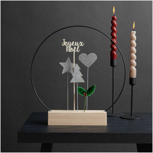 RICO DESIGN Glitter-Picker Herz