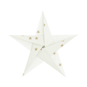 RICO DESIGN Paper Poetry Origami Sterne WEISS-GOLD
